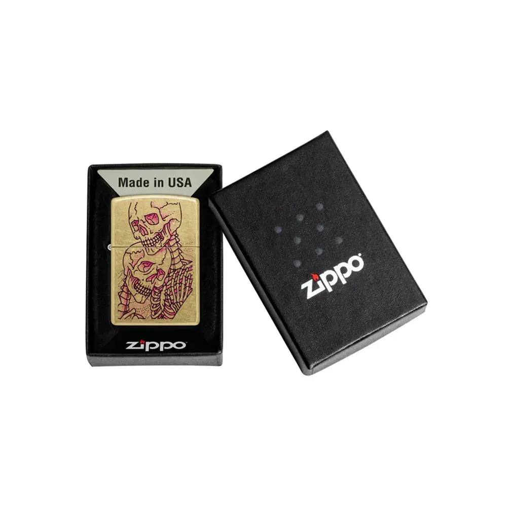 Запалка Zippo - Bony Embrace Design - 5
