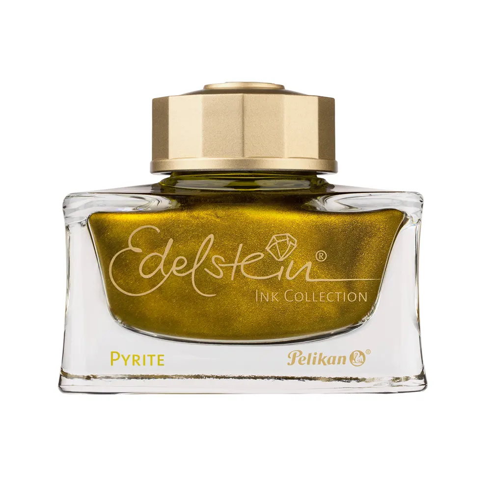 Мастилница Pelikan - Edelstein Ink of the year 2026 Pyrite, 50 мл