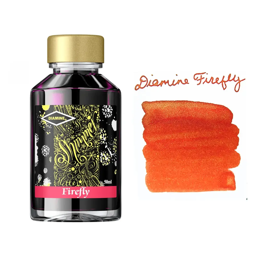 Мастилница Diamine - Shimmering Firefly, 50 мл