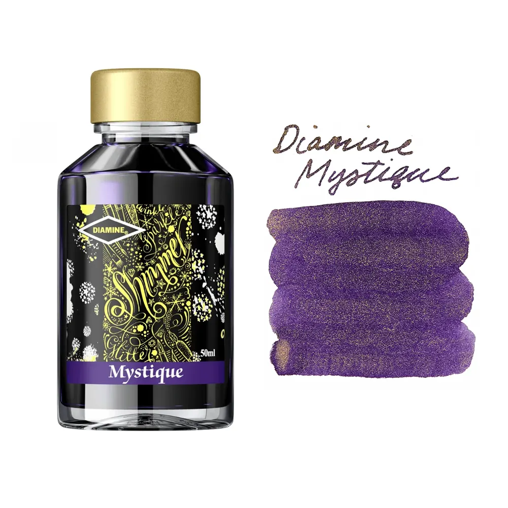 Мастилница Diamine - Shimmering Mystique, 50 мл