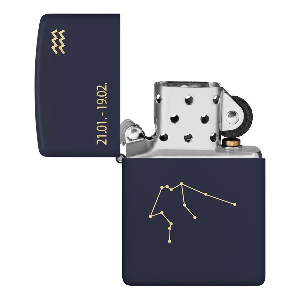 Запалка Zippo Zodiac - Aquarius Design - 3