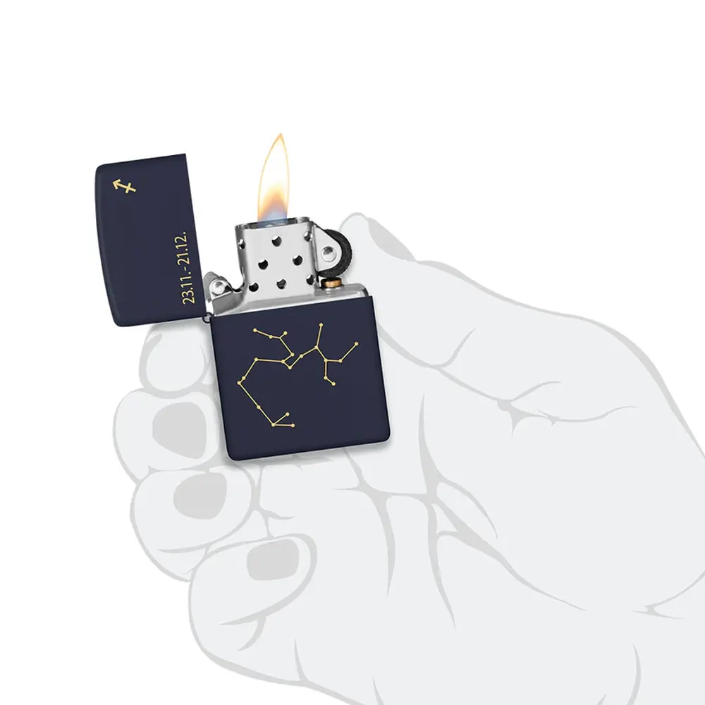 Запалка Zippo Zodiac - Sagittarius Design - 5
