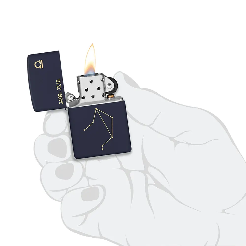 Запалка Zippo Zodiac - Libra Design - 5