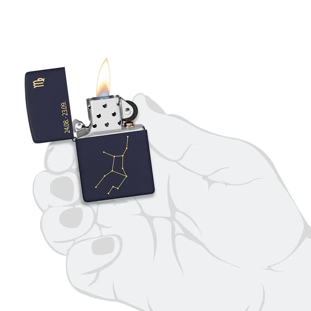 Запалка Zippo Zodiac - Virgo Design - 5