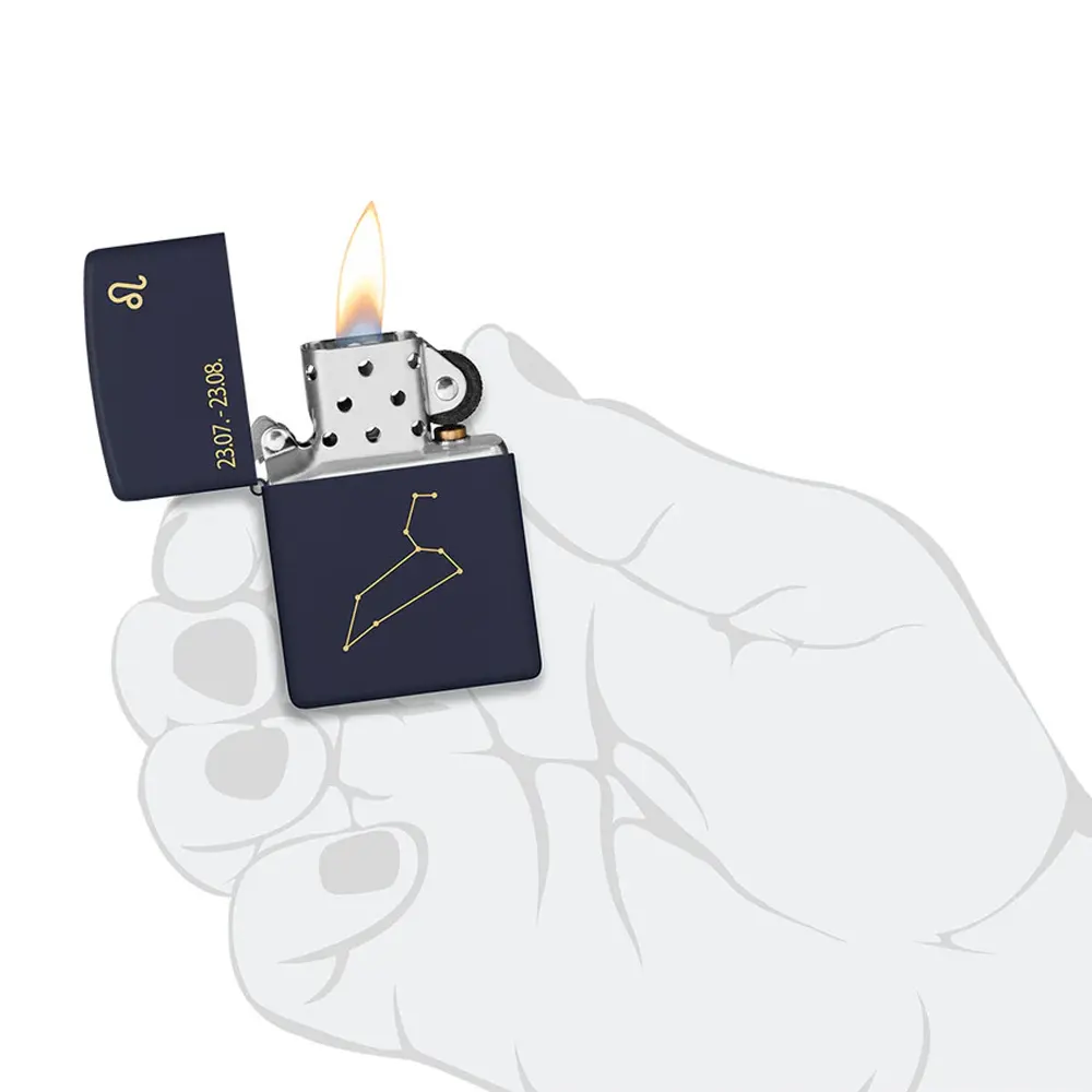 Запалка Zippo Zodiac - Leo Design - 5
