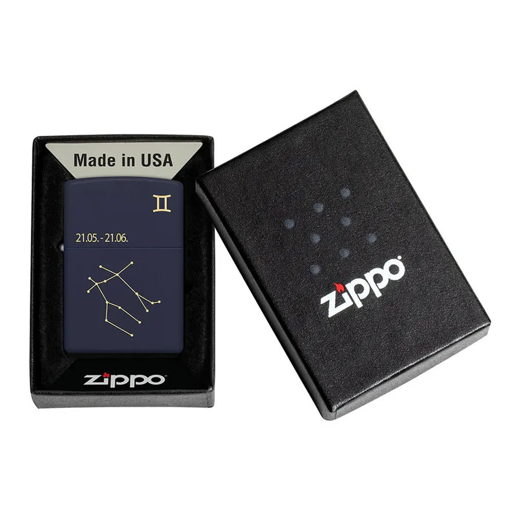 Запалка Zippo Zodiac - Gemini Design - 6
