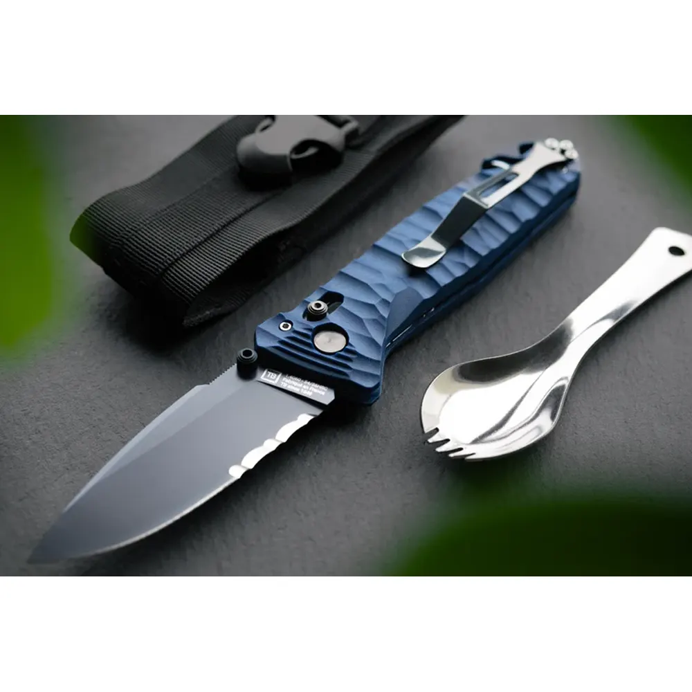 Сгъваем нож TB Outdoor - C.A.C.® S200 Blue Edition - 4