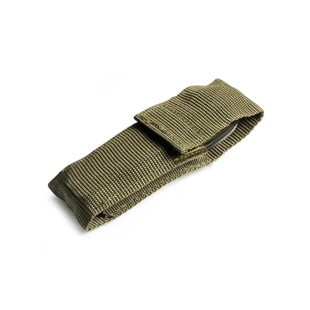 Многофункционален сгъваем нож TB Outdoor - Bivouac®, с калъф, зелен - 5