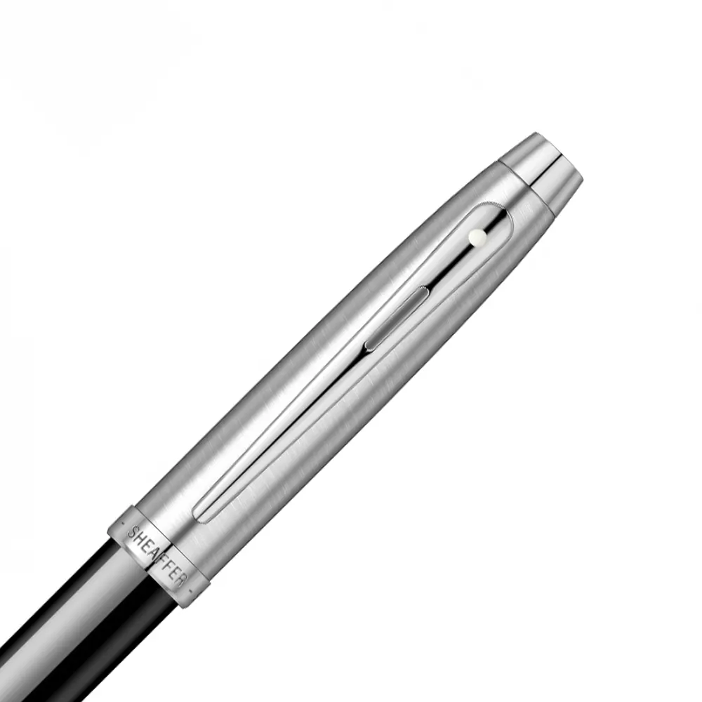 Химикалка Sheaffer - 100 Black/Chrome - 2