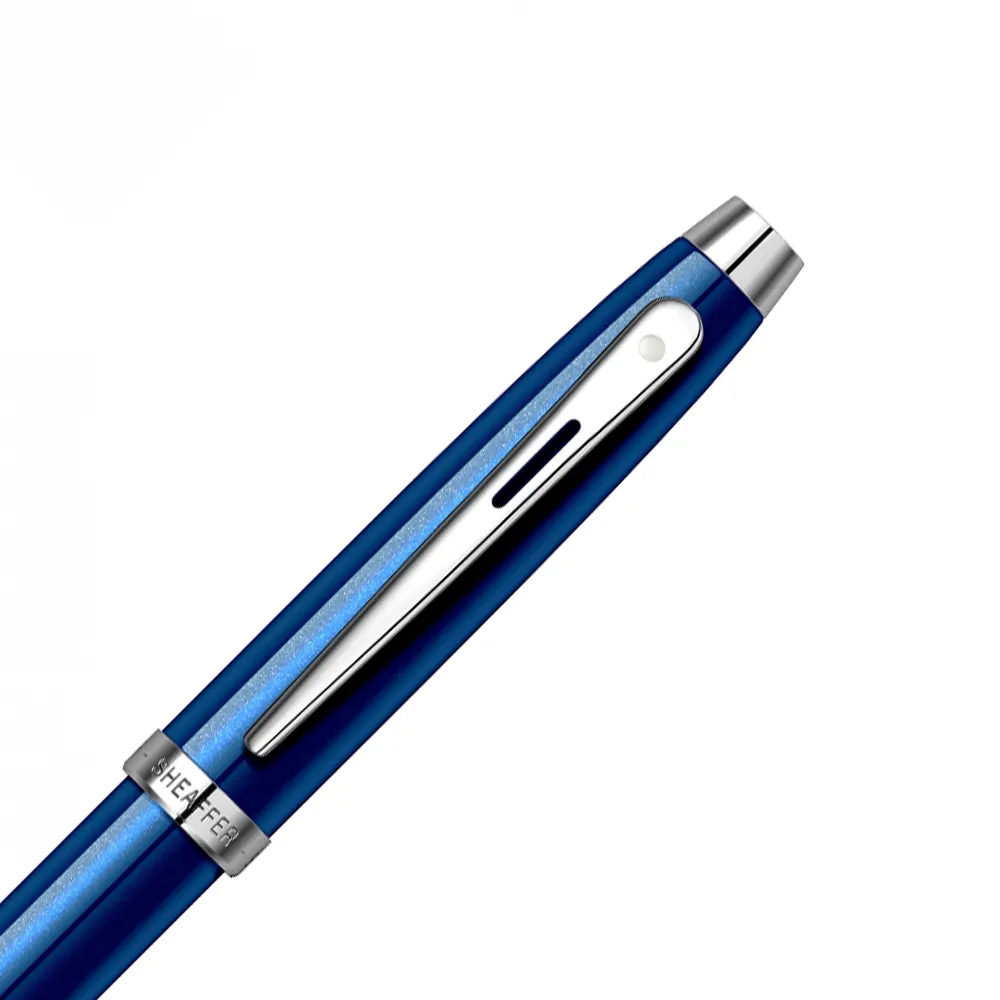 Химикалка Sheaffer 100 Glossy Blue Lacquer/Chrome - 2
