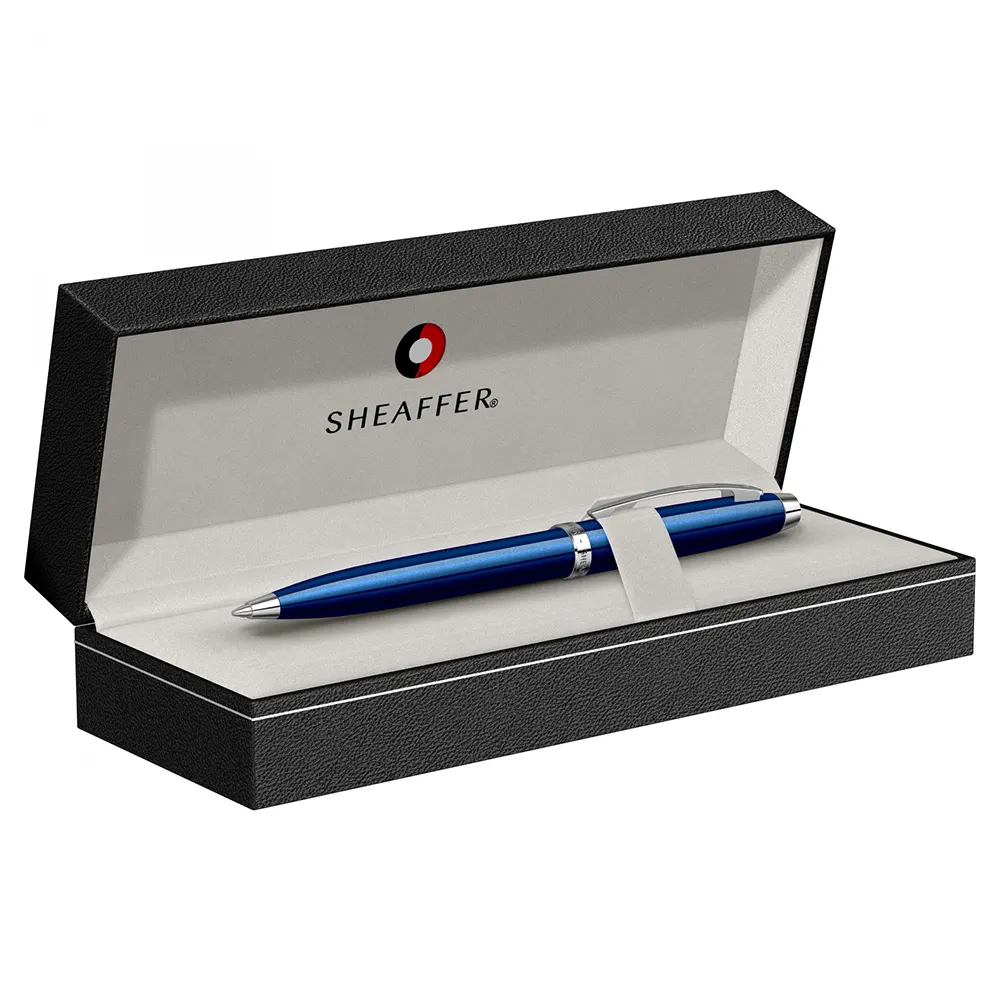 Химикалка Sheaffer 100 Glossy Blue Lacquer/Chrome - 5