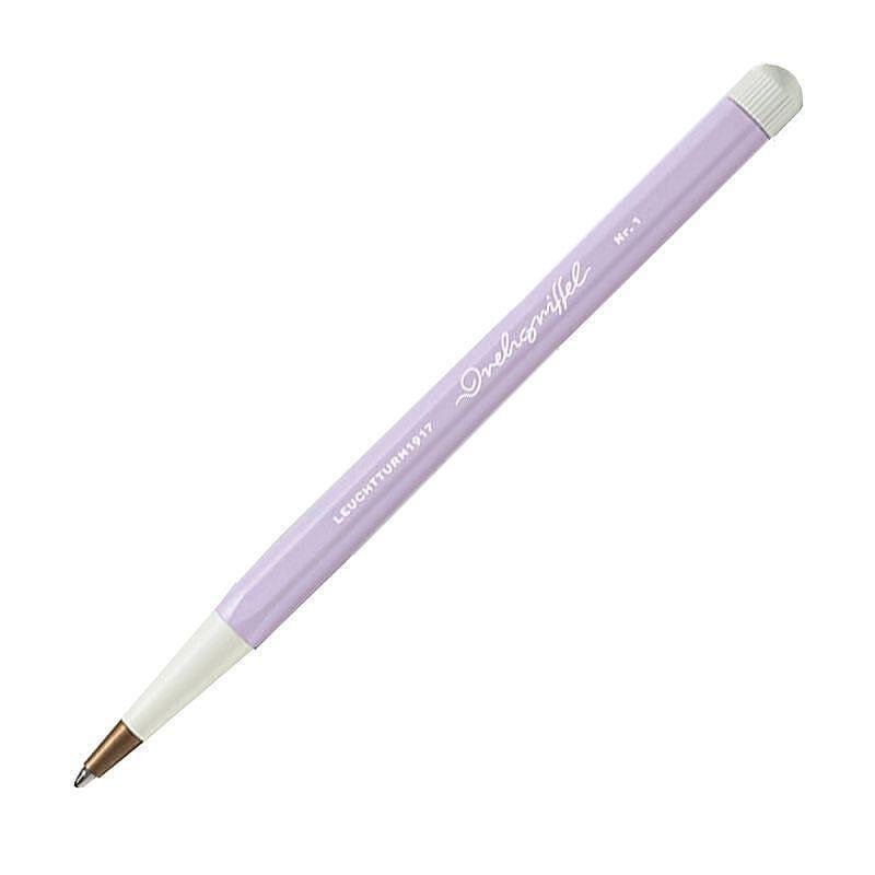 Химикалка Leuchtturm1917 Drehgriffel Smooth Colors Collection Lilac, черен гел пълнител