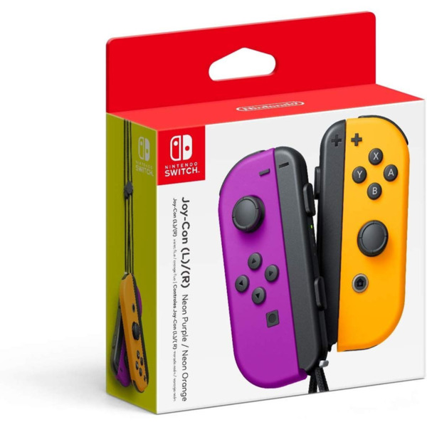 Джойстик Nintendo Switch JOY-CON Purple/Orange Изображение