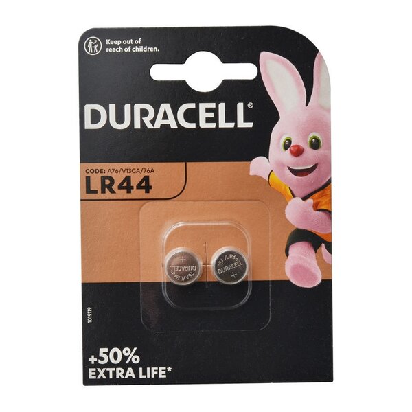 Батерия Duracell LR44 2 pcs Изображение