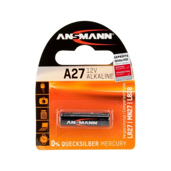 Батерия Ansmann A27 12V 1516-0001 Изображение