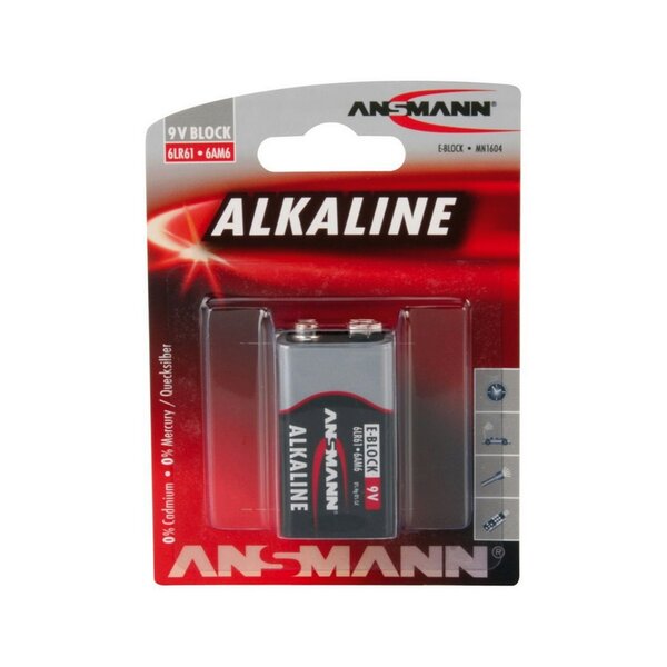 Батерия Ansmann 6LR61 9V-5015172/1515-0000 Изображение