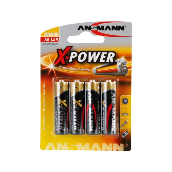 Батерия Ansmann LR6 4B X-POWER 5015663 Изображение