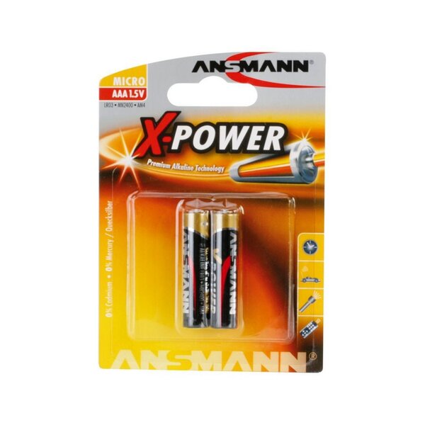 Батерия Ansmann LR03 X-POWER 2B 5015603 Изображение