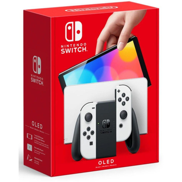 Конзола Nintendo Switch OLED White Изображение