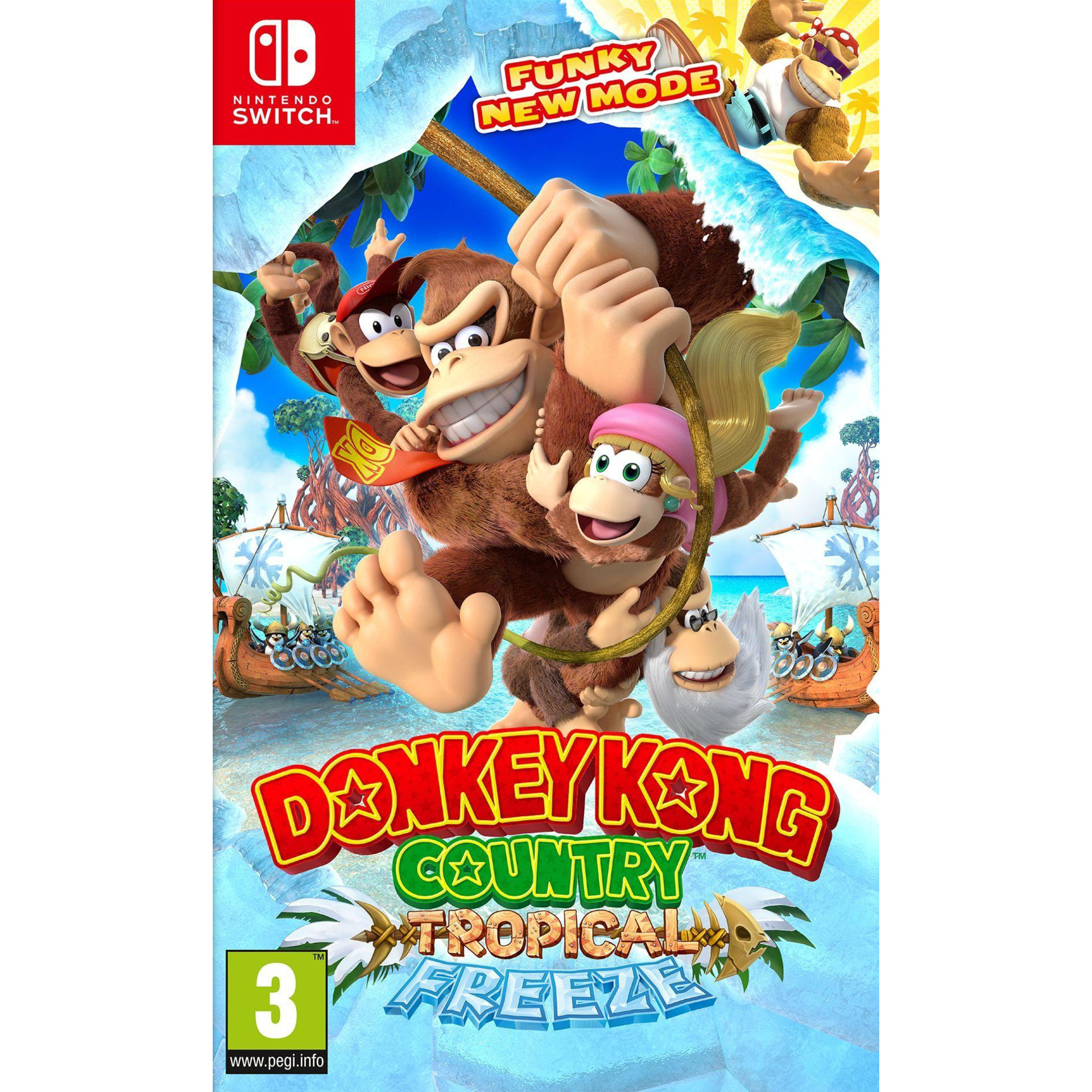 Игра Nintendo Donkey Kong Country: Tropical Freeze (NSW)