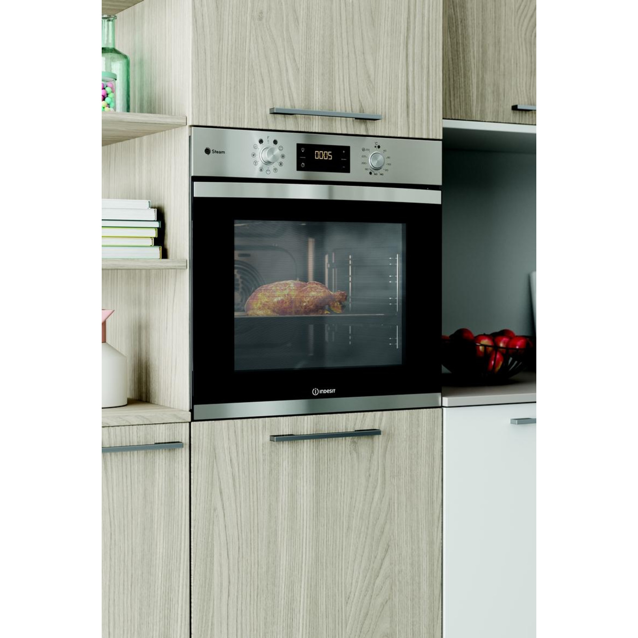 Indesit электрический духовой шкаф indesit ifw 3841 jh ix