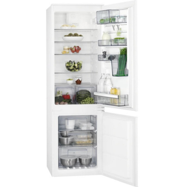 Вграден хладилник с фризер AEG SCE618E5TS , 251 l, E , No Frost Изображение