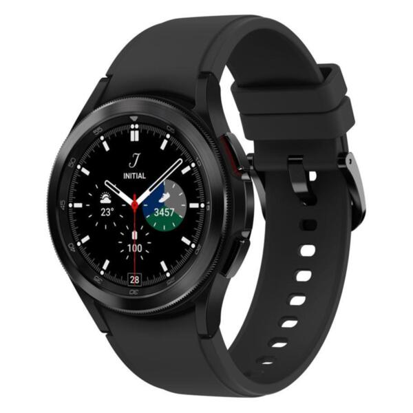 Смарт часовник Samsung GALAXY WATCH 4 R880NZK BLACK 42MM , 1.20 , 1.5 , 16 , Друга OS Изображение