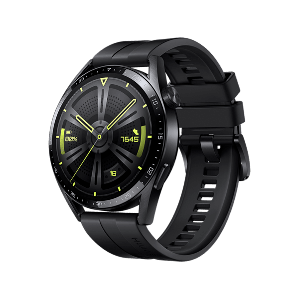 Смарт часовник Huawei WATCH GT 3 BLACK STRAP 46mm 55026956/55028445 , 1.43 , 4 Изображение