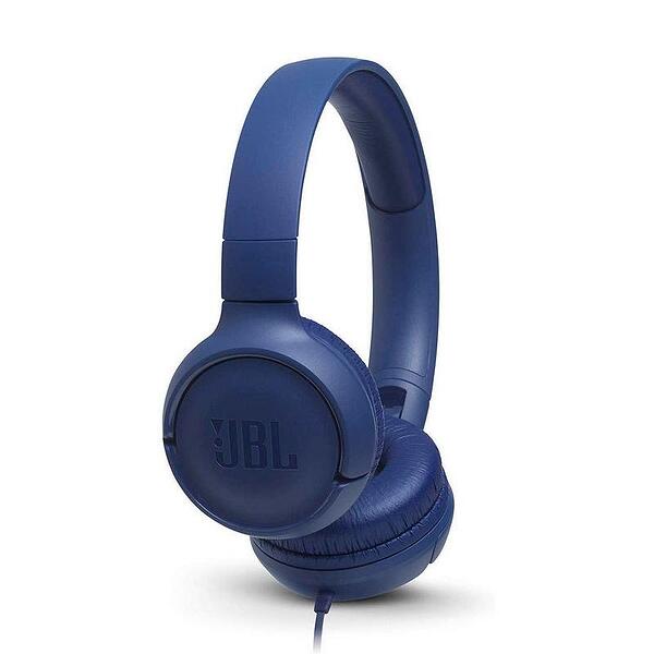 Слушалки с микрофон JBL T500 BLU , ON-EAR Изображение