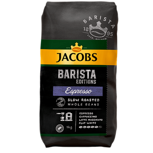 Кафе JACOBS НА ЗЪРНА Barista Espresso 1 кг
