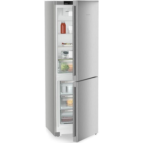Хладилник с фризер Liebherr KGNsff 57Z03 *** , 371 l, F , No Frost , Сив Изображение