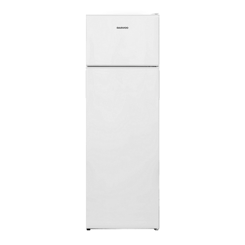 Хладилник с горна камера Daewoo FTL243FWT0BG*** , 243 l, F , Бял , Статична Изображение