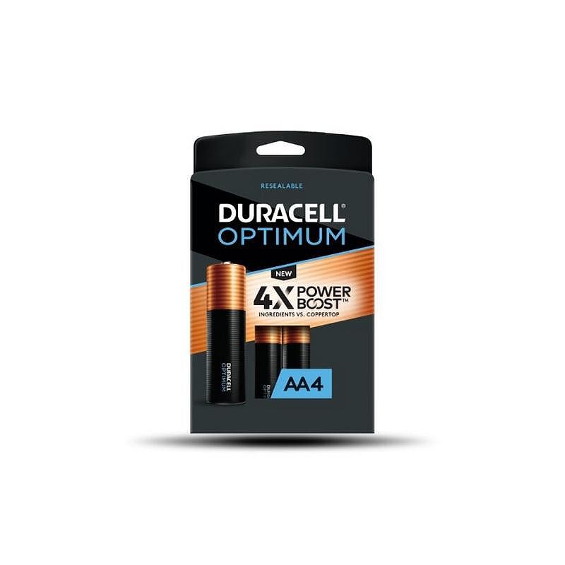 Батерия Duracell Optimum AA 4 броя Изображение