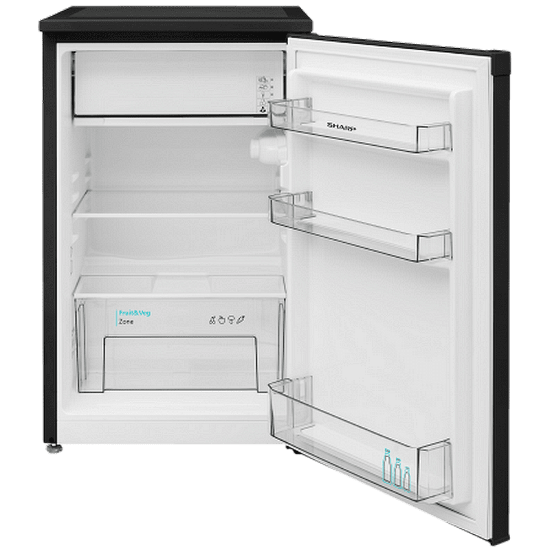 Хладилник Sharp SJ-UF088M4B , 89 l, F , Черен Изображение