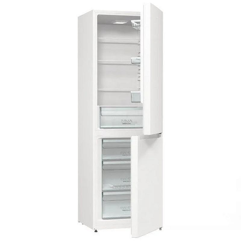 Хладилник с фризер Gorenje RK6192EW4 , 314 l, F , Статична , Бял Изображение