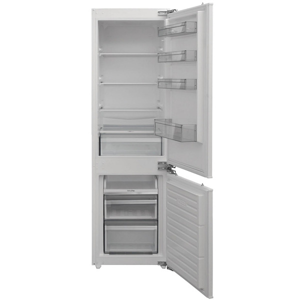 Вграден хладилник с фризер Sharp SJ-BF250M1XS*** , 251 l, F , Статична Изображение