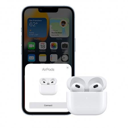 AirPods 第 3 代搭配Lightning 充電盒(整修品) - Apple (台灣)