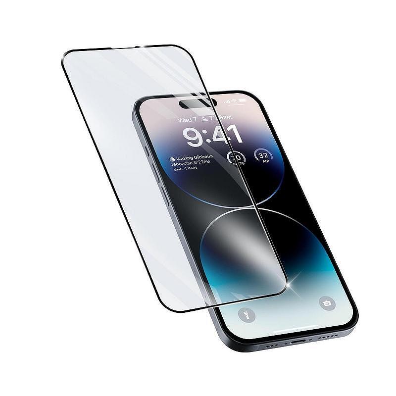 Протектор за дисплей Cellularline Capsule iPhone 14 Plus/14 Pro Max закалено стъкло Изображение
