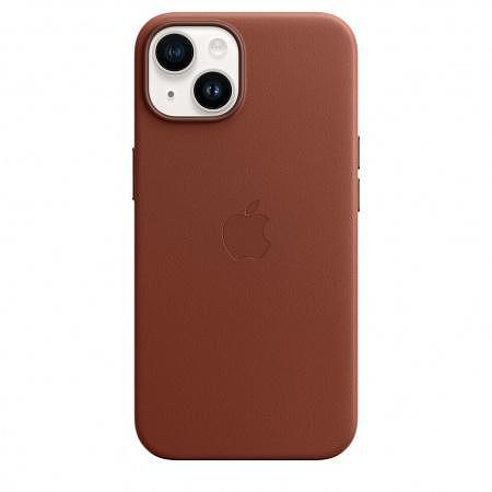 Калъф Apple iPhone 14 Leather Umber mpp73 Изображение