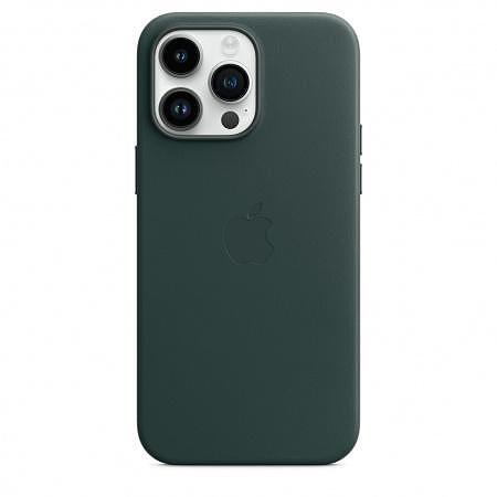 Калъф Apple iPhone 14 Pro Max Leather Forest Green mppn3