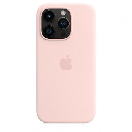 Калъф Apple iPhone 14 Pro Silicone Pink mpth3 Изображение
