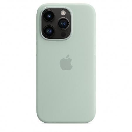 Калъф Apple iPhone 14 Pro Silicone Succulent mptl3 Изображение