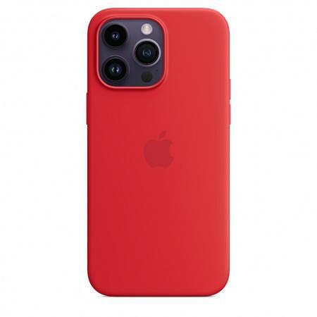 Калъф Apple iPhone 14 Pro Max Silicone RED mptr3 Изображение