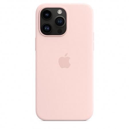 Калъф Apple iPhone 14 Pro Max Silicone Pink mptt3