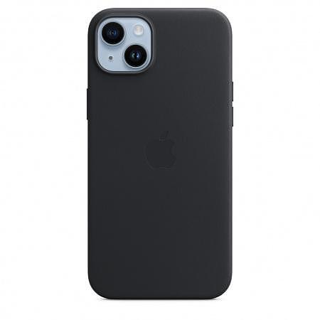 Калъф Apple iPhone 14 Plus Leather Midnight mpp93 Изображение