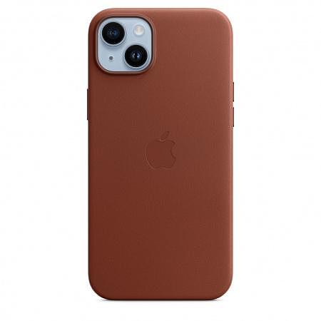 Калъф Apple iPhone 14 Plus Leather Umber mppd3 Изображение