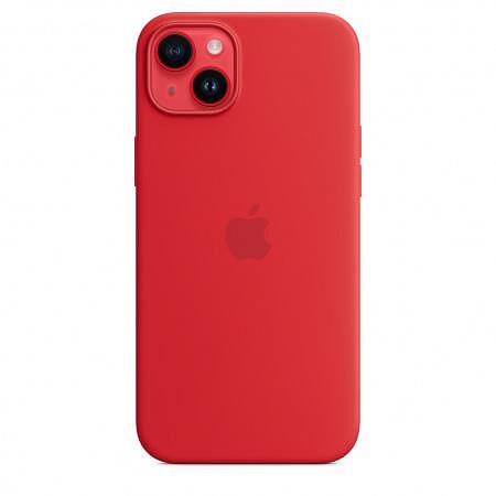 Калъф Apple iPhone 14 Plus Silicone RED mpt63 Изображение