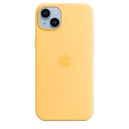 Калъф Apple iPhone 14 Plus Silicone Sunglow mptd3 Изображение