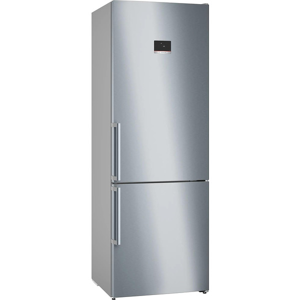 Хладилник с фризер Bosch KGN49AICT , 440 l, C , No Frost , Инокс Изображение