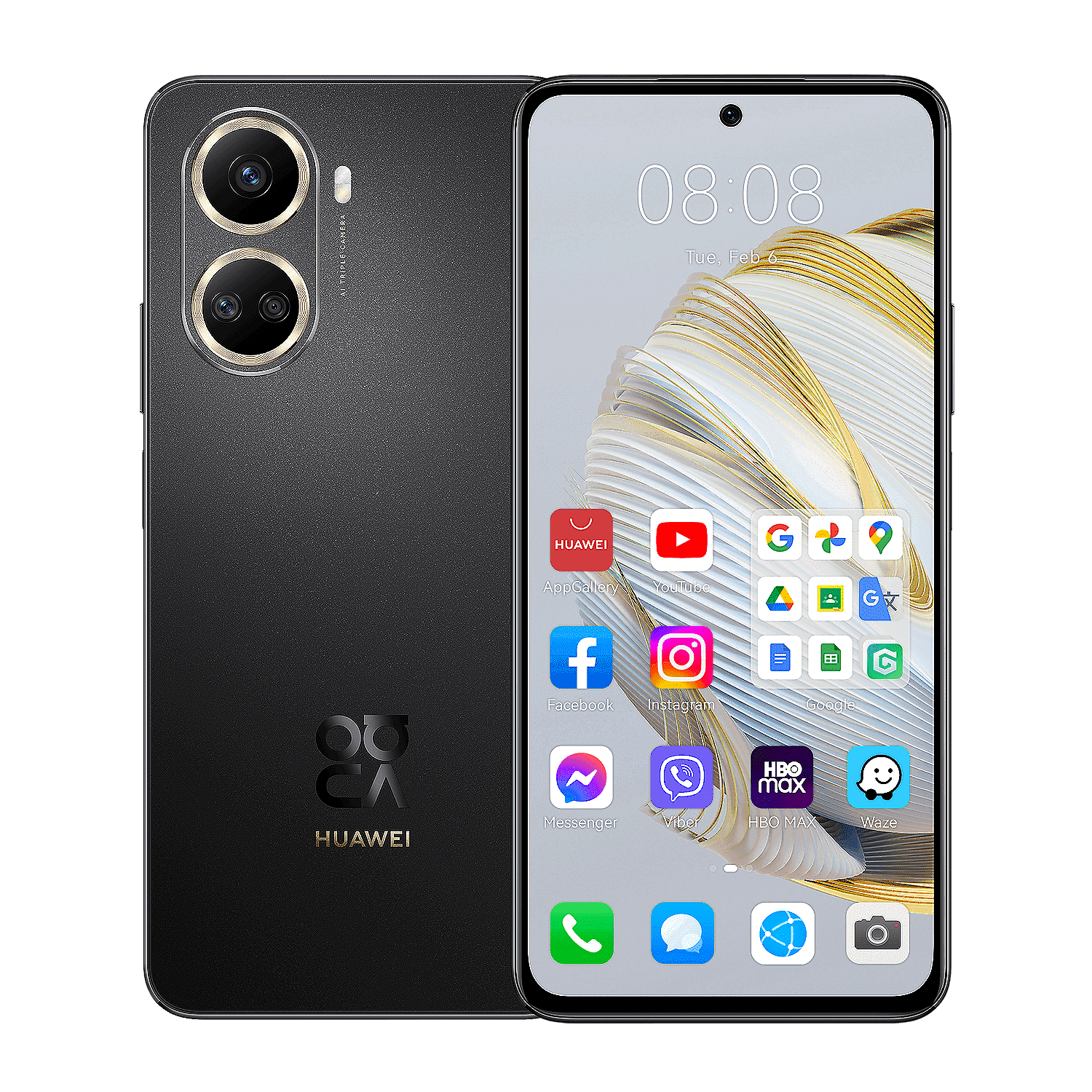 Смартфон Huawei NOVA 10 SE BLACK , 128 GB, 8 GB Изображение